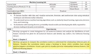 ML lab 2 | VTU 6th Sem |  22 Scheme | Machine Learning Lab Program 2 execution