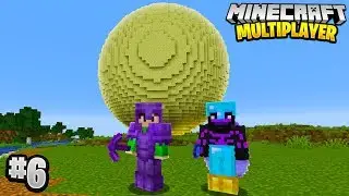 HUGE BUILDING PROJECT in Minecraft Multiplayer Survival! (Episode 6)