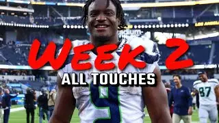 Kenneth Walker Week 2: All Touches