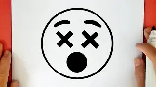HOW TO DRAW THE DIZZY EMOJI