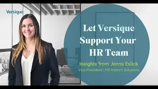 Let Versique Support Your HR Team