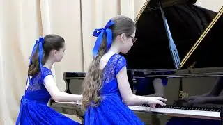 21. Танделова София - Дроздовская Софья (класс Улановской О.В.) С. Вольфeнзон «Тарантелла»