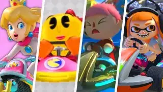 Evolution of Mario Kart Girls (1992 - 2022)