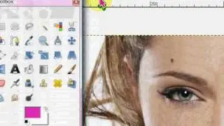 How to change lip color in GIMP
