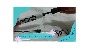 ASMR COISAS NO MICROFONE