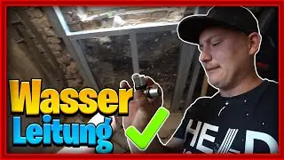 Bald gibt's endlich Wasser im Badezimmer