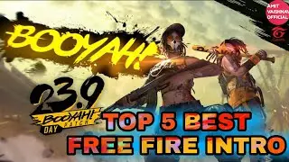 TOP 5 BEST FREE FIRE INTRO OF YOUTUBERS | #A_V_O