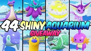 (EXTENDED) Blaines' Shiny Aquarium Giveaway for Pokemon Scarlet Violet