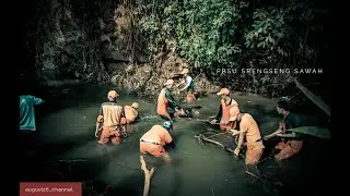 Pembersihan sampah serta penanganan longsor & pohon tumbang, PPSU Kel. Srengseng Sawah