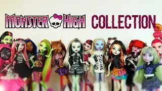 My Monster High dolls collection - incredible Stop Motion Video With special effects