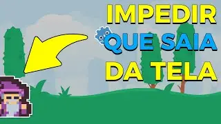 IMPEDINDO que um objeto SAIA da tela na Godot 4 | Tutorial em Português