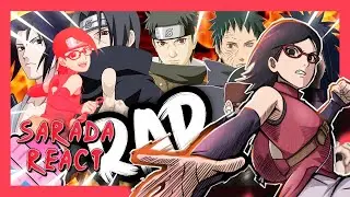 Sarada reacts to Uchiha Rap Cypher by GameboyJones!