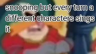 FNF Snooping but every turn a different characters sings it
