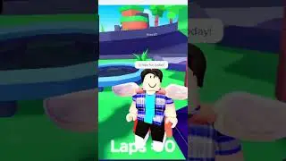 Every Robux = 1 lap! #shorts #plsdonate #robux #roblox