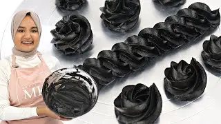 Game changing BLACK BUTTERCREAM that WON'T STAIN and tastes incredible!