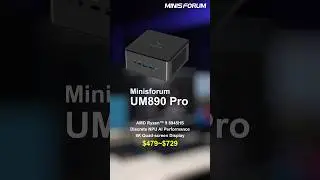 The Best Mini PC 2024🔥 🎮🚀 Minisforum UM890 Pro Mini PC 