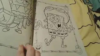 SpongeBob ScaryPants Coloring Book Review