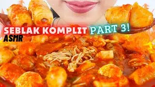MAKANAN PEMERSATU BANGSA🤣🌶 ASMR SEBLAK KOMPLIT KUAH CABE MURNI!| ASMR INDONESIA
