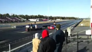 Manny 15.17@90mph, Followed Sams 14.2@101 mph