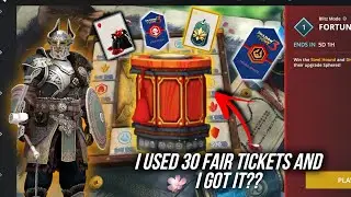 I Used 30 Fair Tickets 🎫 And I Got it THESE??🤯 - Shadow Fight 3