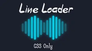 CSS Loader Animation | Line Animation Using CSS