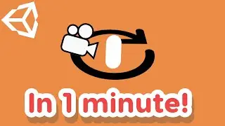Rotate a camera around an object in exactly 1 minute! - Unity tutorial
