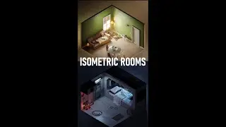 ISOMETRIC ROOMS IN BLENDER 3D