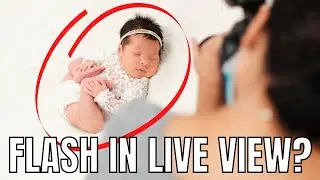 WHY YOUR FLASH won't fire in LIVE VIEW and HOW TO FIX IT ! - Tutorial Tuesday with Ana Brandt