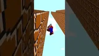 Mario64 World Record Wall Jump #2