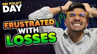 VLOG #92 - RBI Policy Day Trading: Hedge Position | -1,38,000 Loss Back-to-Back Setup Failed