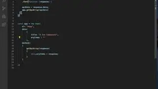 Getting Axios JS Object into Vue instance