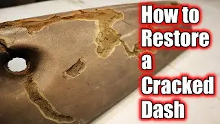 DIY Cracked Padded Dashboard Repair | How to Refurbish a Cracked Dashboard | Rebuild Your Dash Pad
