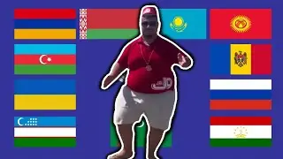 СКИБИДИ ДОП ДОП танцует в СТРАНАХ СНГ | skibidi bop yes yes yes