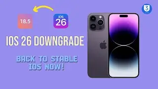 Regret Updating to iOS 26 Beta? Downgrade to iOS 18.5 in 2 Mins – No Data Loss!