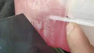 The expansion tank of the Priora is leaking