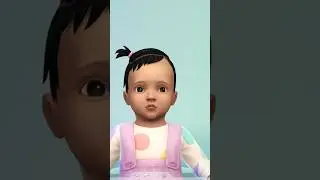 было-стало растем вместе с персонажем Симс 5 😍 