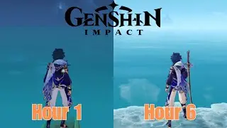 I made my friend walk across the ENTIRE OCEAN | Genshin Impact