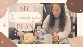 Creating my 12 WEEK YEAR Plan | + Free Printable