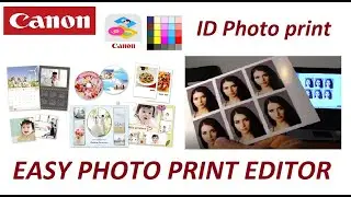Canon Easy Photo Print Editor - How to print ID or passport photo with PIXMA