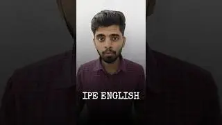 💥🤯🚨IPE 2026 | IPE ENGLISH EXAM TIPS | ts ipe | ap ipe | 