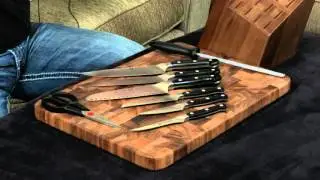 Zwilling Pro 12 Piece Knife Set — Review and Information.