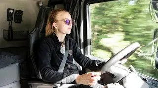 Field testing the new Scania 560 R XT in the forests of northern Sweden