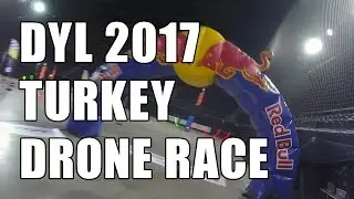 IDRA DYL 2017 Istanbul (Turkey) drone race at Volkswagen Arena