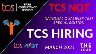TCS National Qualifier Test NQT | Special Edition for TCS Hiring | 2019 2020 Batch | Fresher Hiring