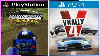 V-Rally PlayStation Evolution | PS1 - PS4 (1997-2018)