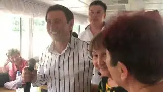 Нафкат Нигматуллин на теплоходе Чайка , Уфа