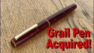 Grail Pen Acquired! Nakaya Piccolo Long Writer Toki Tamenuri Fountain Pen + First Impressions