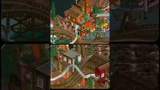 OpenRCT2 Duelling Coasters: Looney Tunes coasters, made by Bluetiful_Monday & Ulvenwood!