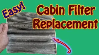 How to Replace the Cabin Filter on a Chevy Equinox and Other Vehicles Remove Odors and Improve Flow