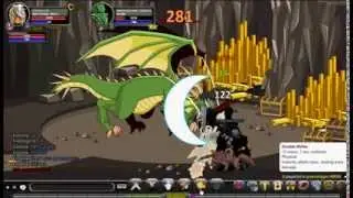 aqw green dragon solo